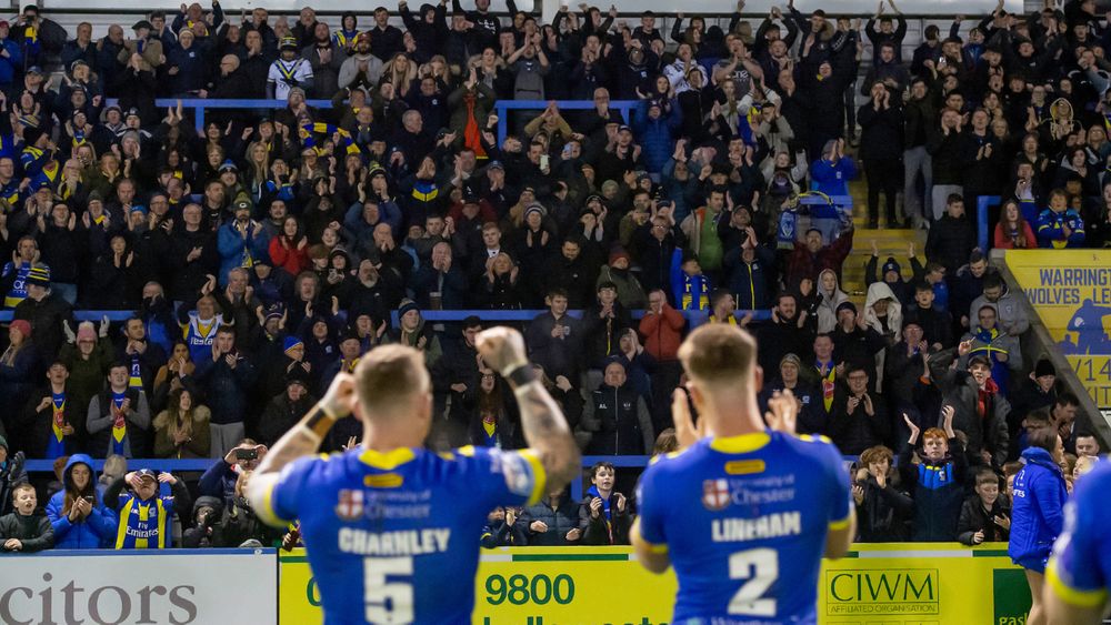 Warrington Wolves - Support The Wire From Home