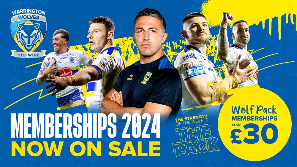 Warrington Wolves Warrington Wolves Full Season Memberships