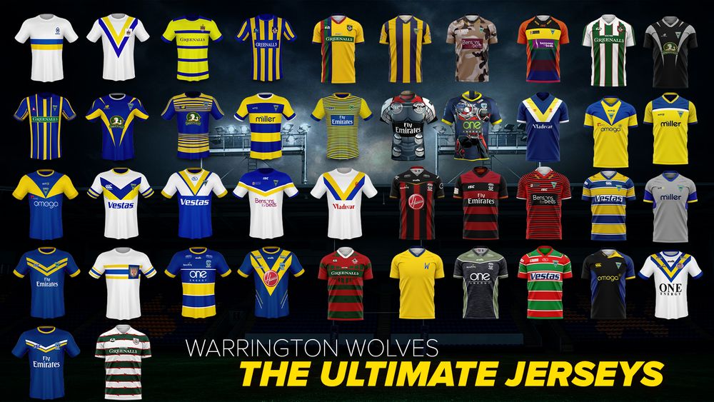 Warrington Wolves Behind the design Kit World Cup