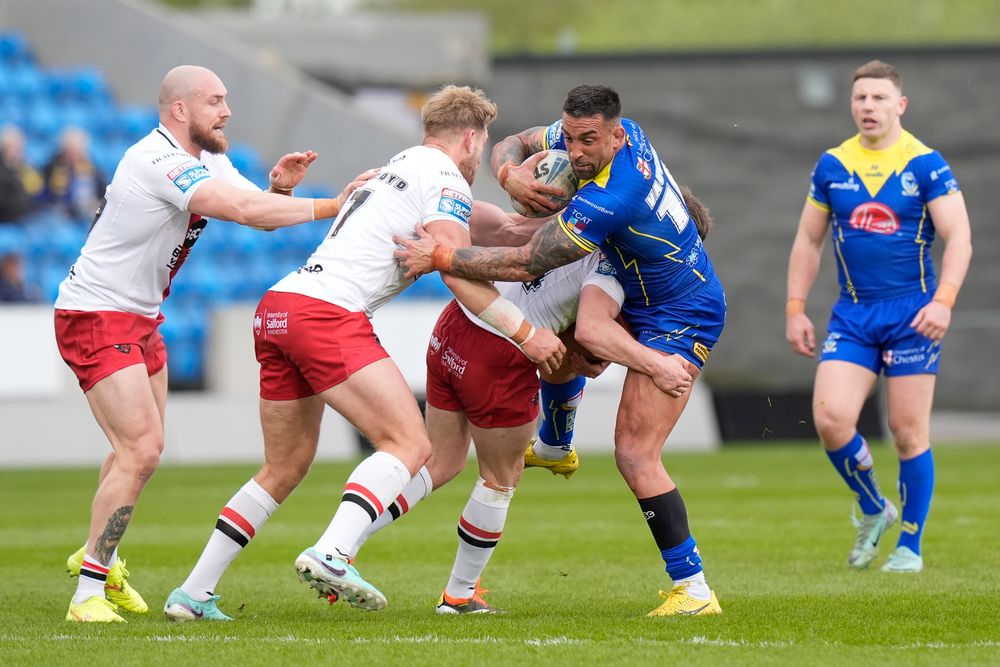 Warrington Wolves - Wire fall to Salford defeat